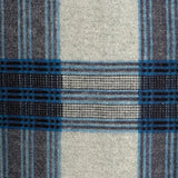 Deadstock 1950s Men's Blue Plaid Flannel Shirt