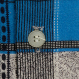 Deadstock 1950s Men's Pilgrim Blue Flannel Shirt