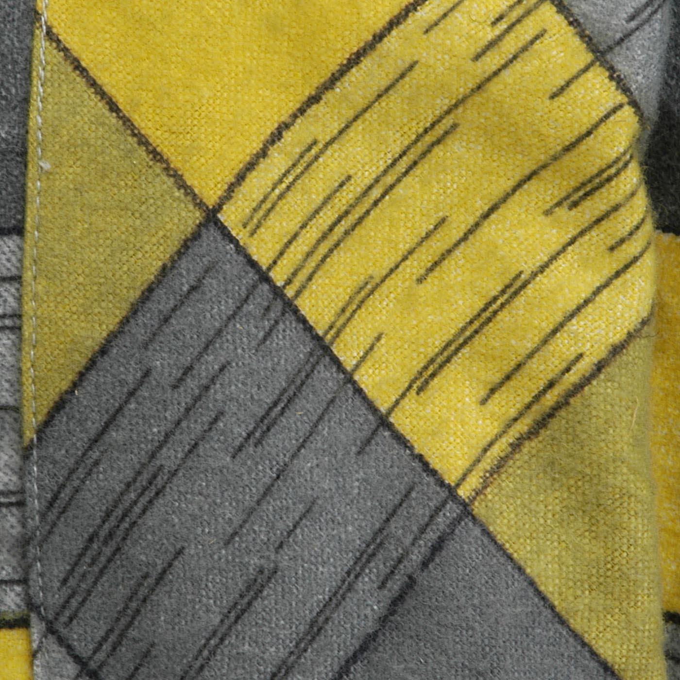Deadstock 1950s Men's Yellow Flannel Shirt