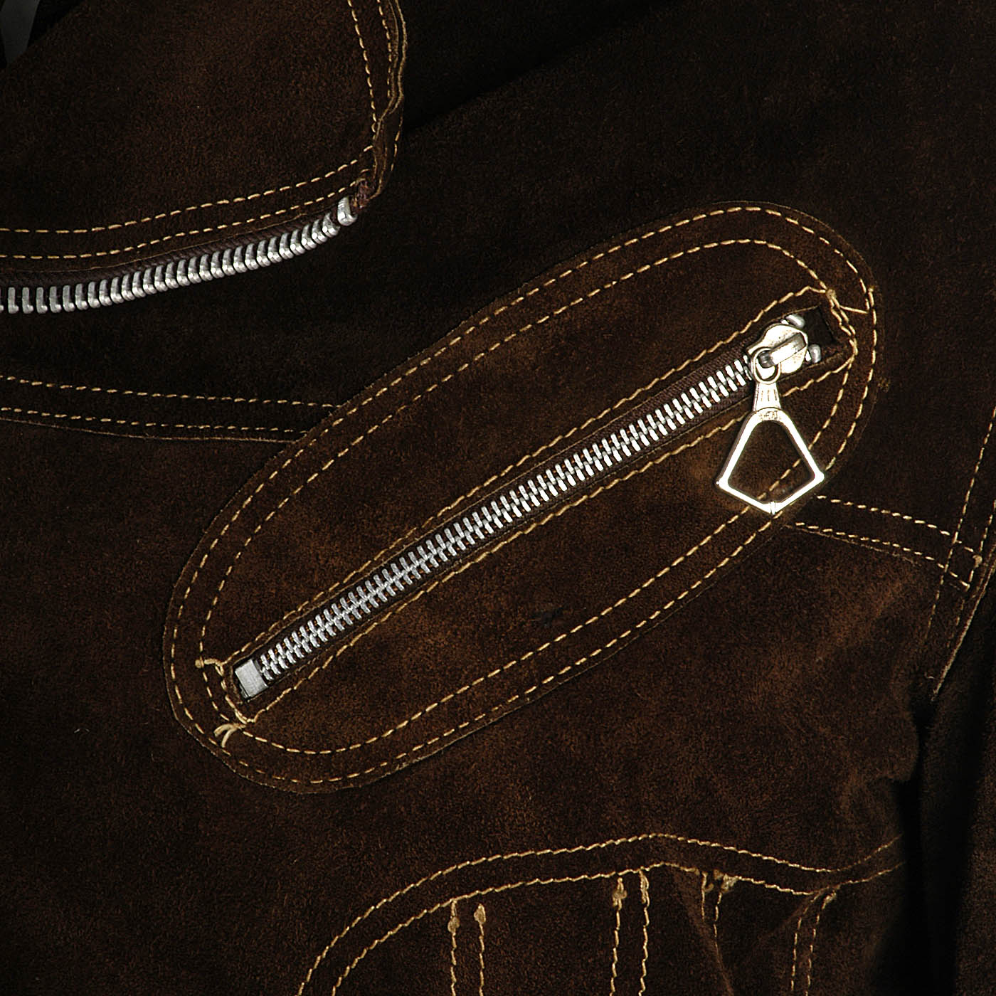 1970s Men's El Toro Bravo Leather Jacket