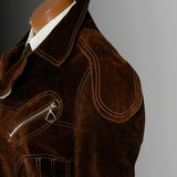 1970s Men's El Toro Bravo Leather Jacket