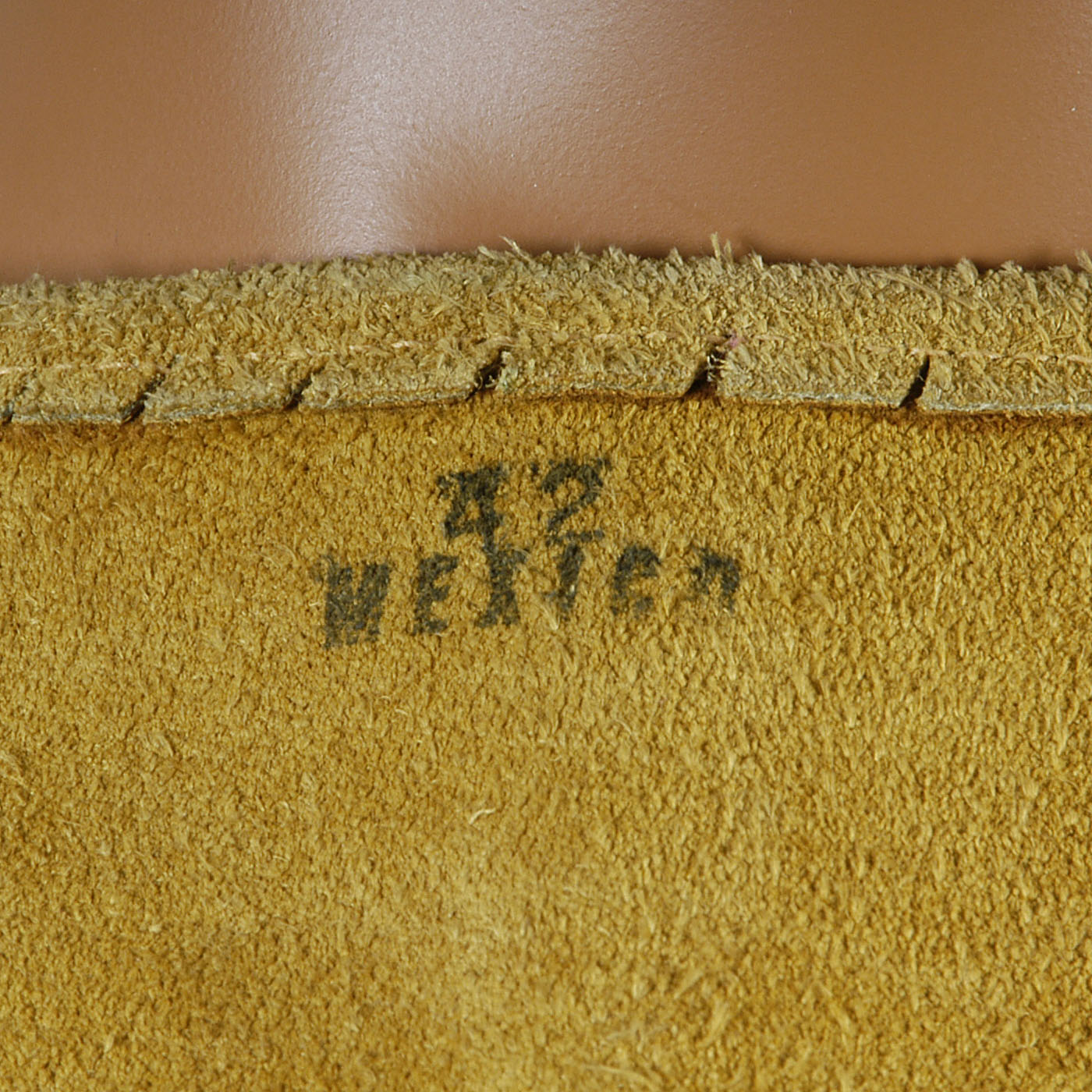 1970s Men's Bohemian Split Hide Leather Vest with Fringe