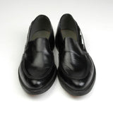 sz 11 Deadstock 1950s Men's Rockabilly Loafers with White Lightning Bolts