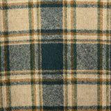 1960s Mens Pendleton Board Shirt in Green Plaid