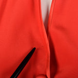 XL 1980s Red Shift Dress
