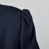 1980s Louis Feraud Blue Skirt with Matching Open Jacket