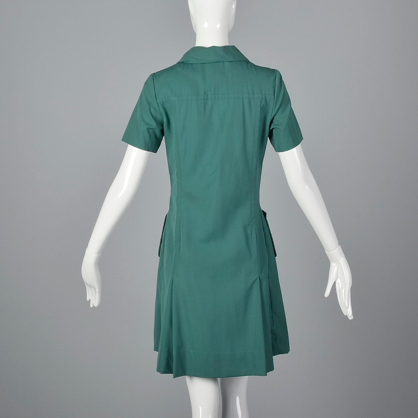 1960s Official Girl Scout Leader Uniform Dress