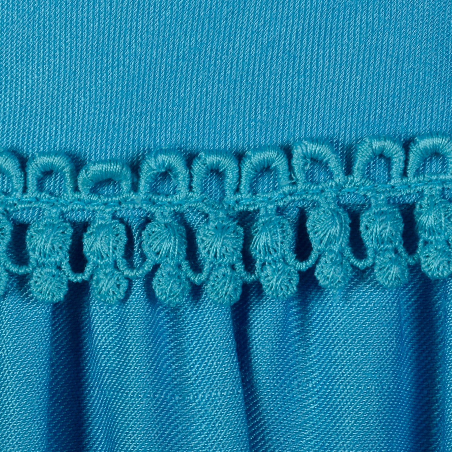 Small 1960s Dress Modest Casual Ruffle Sleeve Blue Maxi