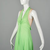 XS 1970s Illusion Neckline Negligee