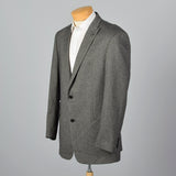 2000s Mens John Varvatos USA Herringbone Jacket