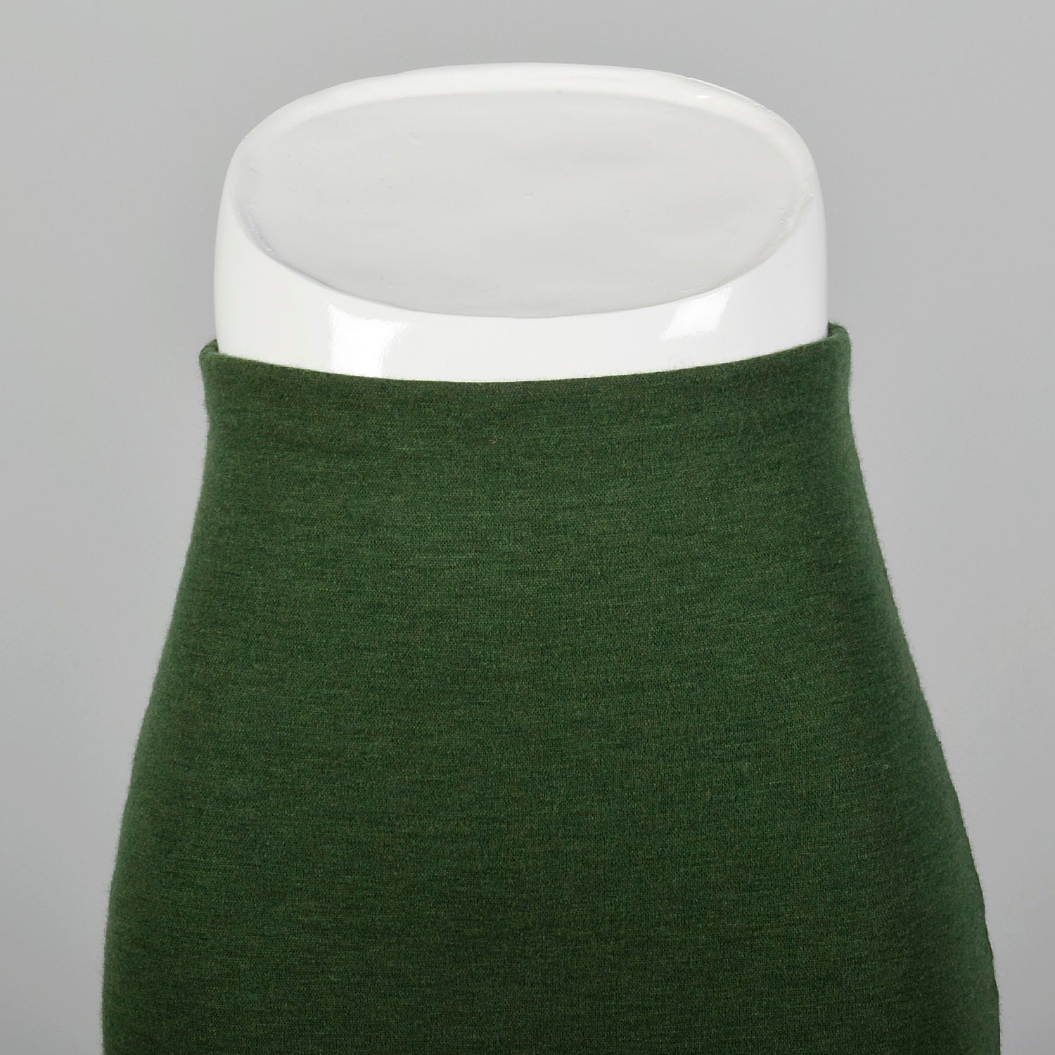 Small Romeo Gigli 1990s Green Knit Skirt