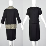 Small Lilli Ann Knit 1960s Three Piece Set