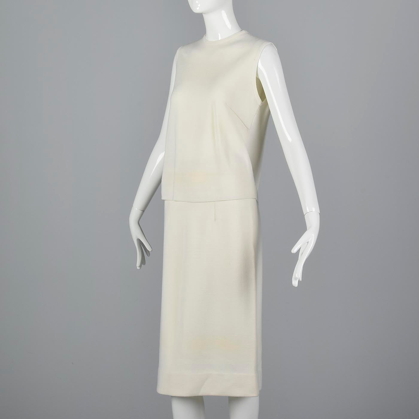 1960s Three Piece Knit Skirt Set