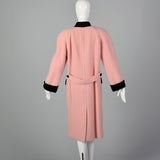 Small 1980s Pink Wool Jacket