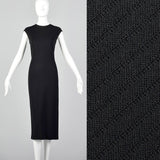1990s Emanuel Ungaro Black Dress