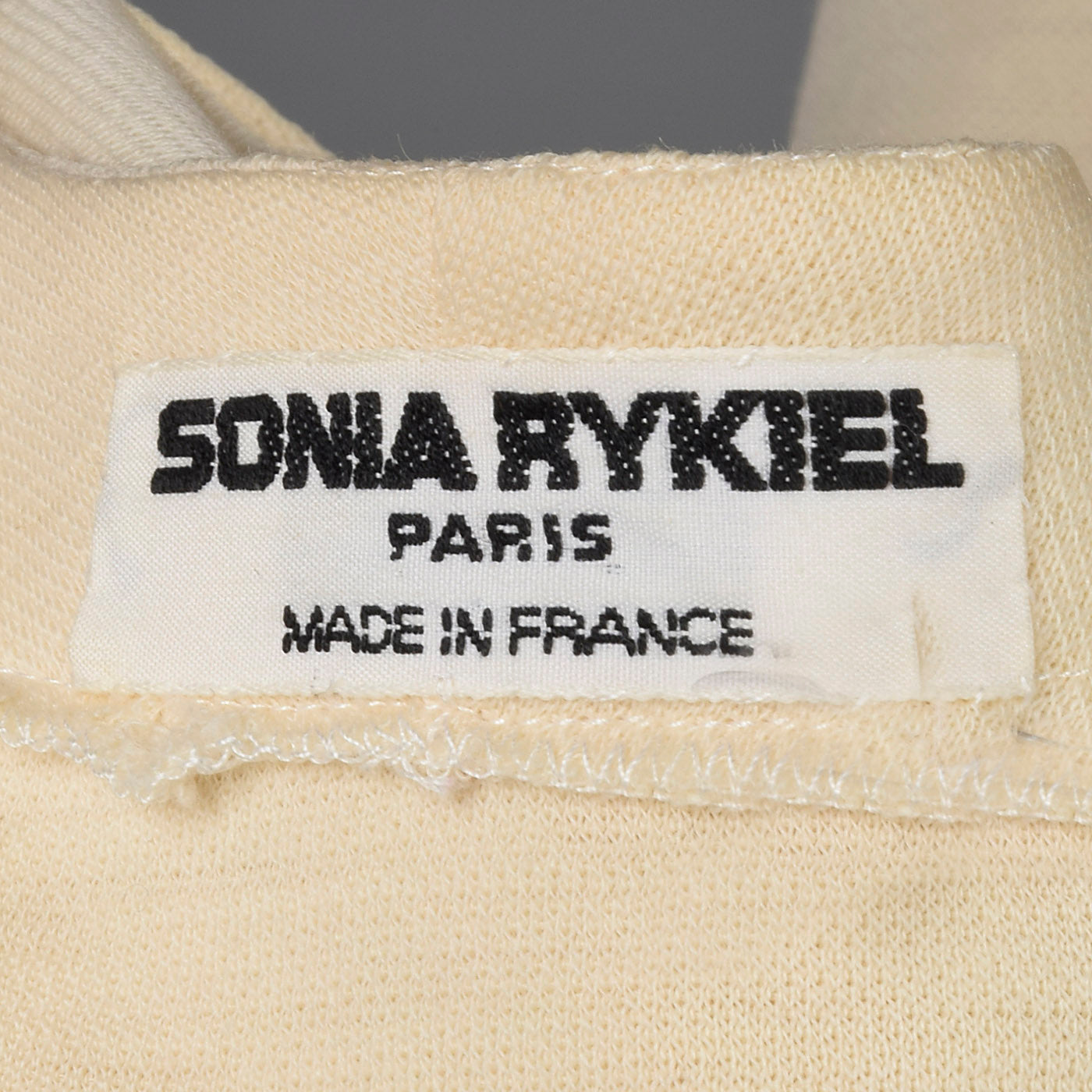 1990s Sonia Rykiel Cream Cardigan