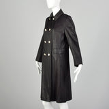 Small 1960s Black on Black Psychedelic Coat