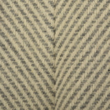Large 1950s Swing Coat Gray Herringbone Stripe Wool Tweed Peter Pan Collar Winter Outerwear