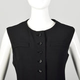 Medium 1960s Set Classic Timeless Little Black Dress Separates