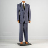 1970s Pierre Cardin Men's Blue Suit