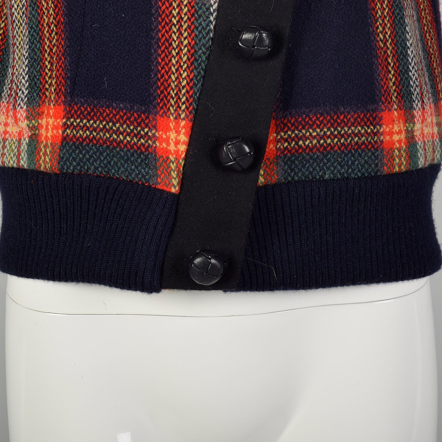 Fall 2008 LAMB Gwen Stefani Asymmetric Multi-Color Plaid Jacket