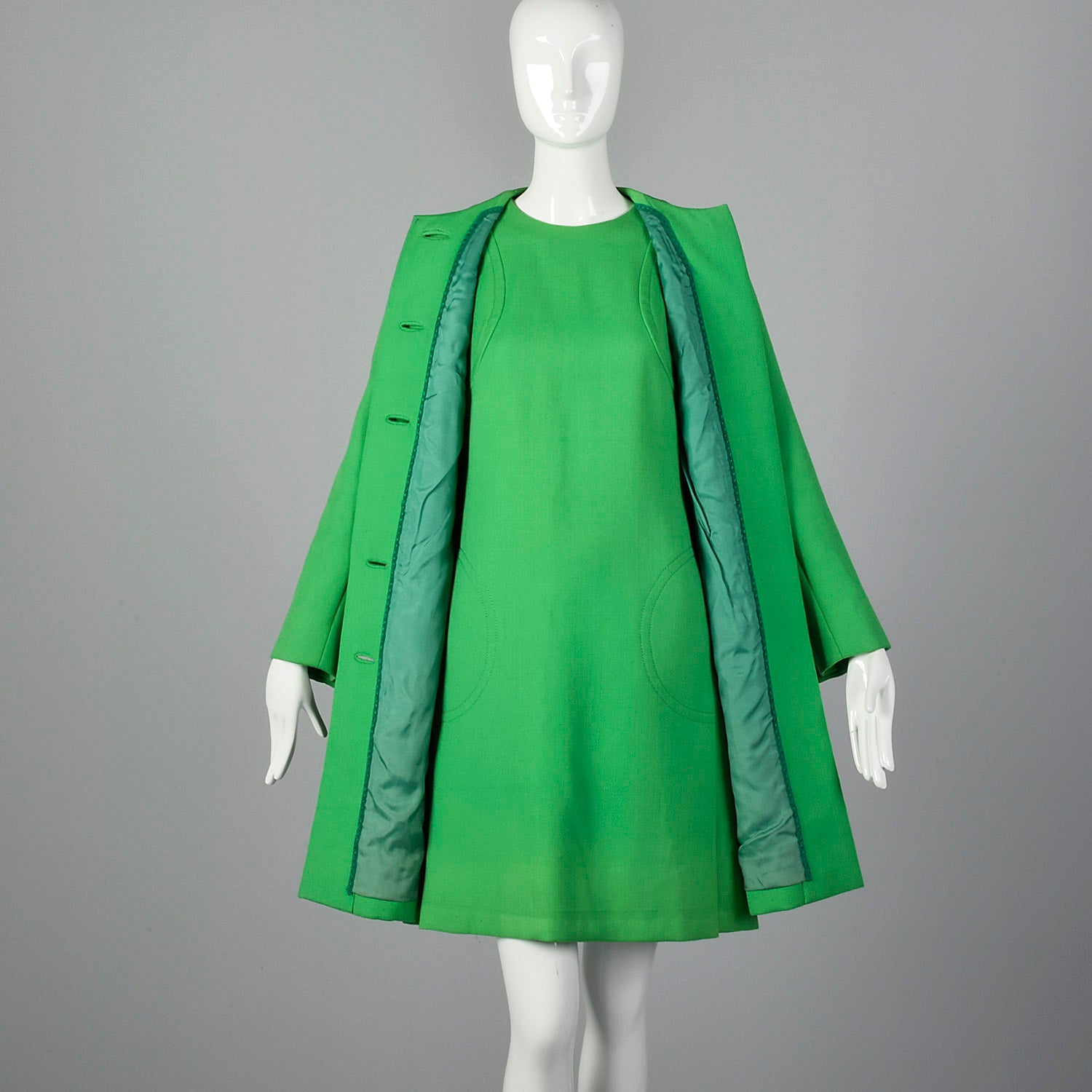 Medium Via Veneto 1960s Couture Dress