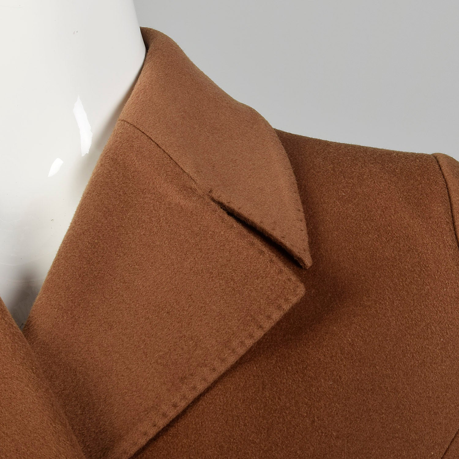 Small-Medium Valentino Brown Cashmere Coat