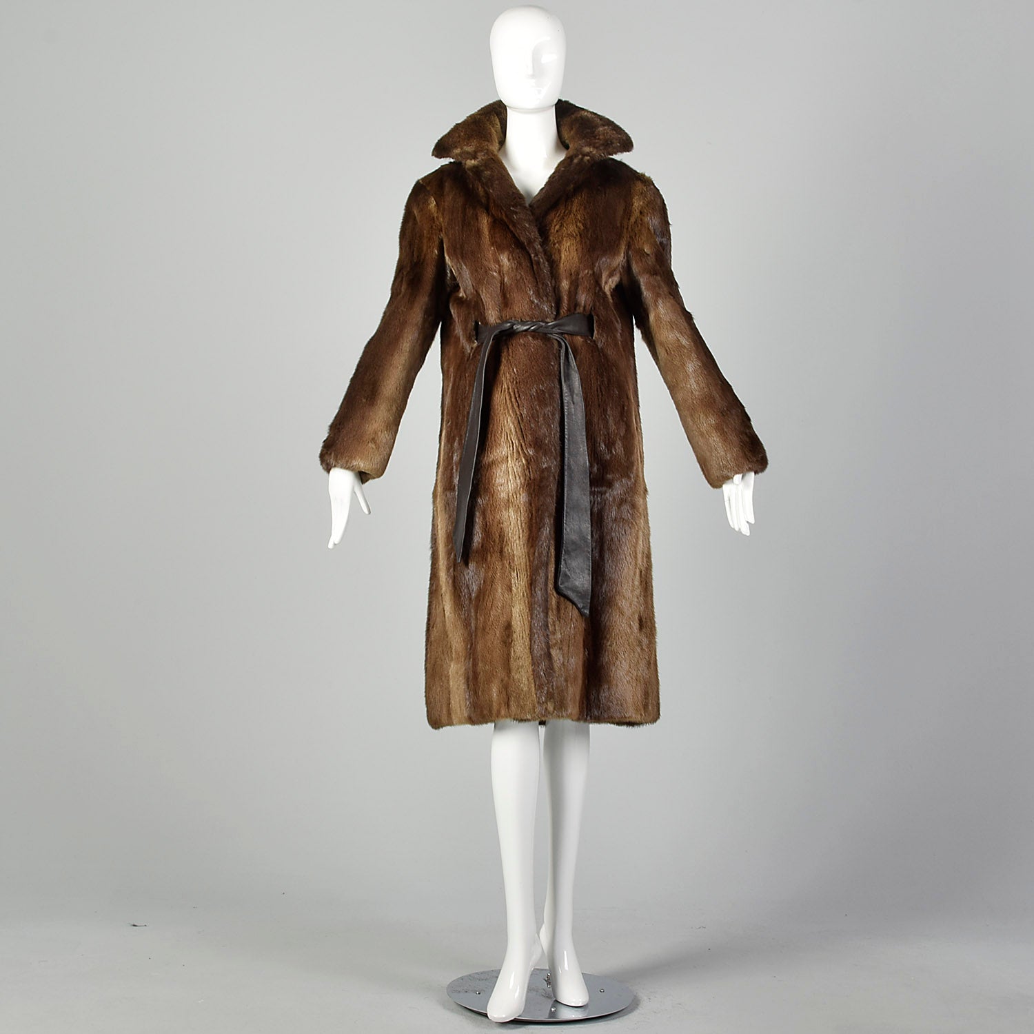 Medium River Otter Fur Coat