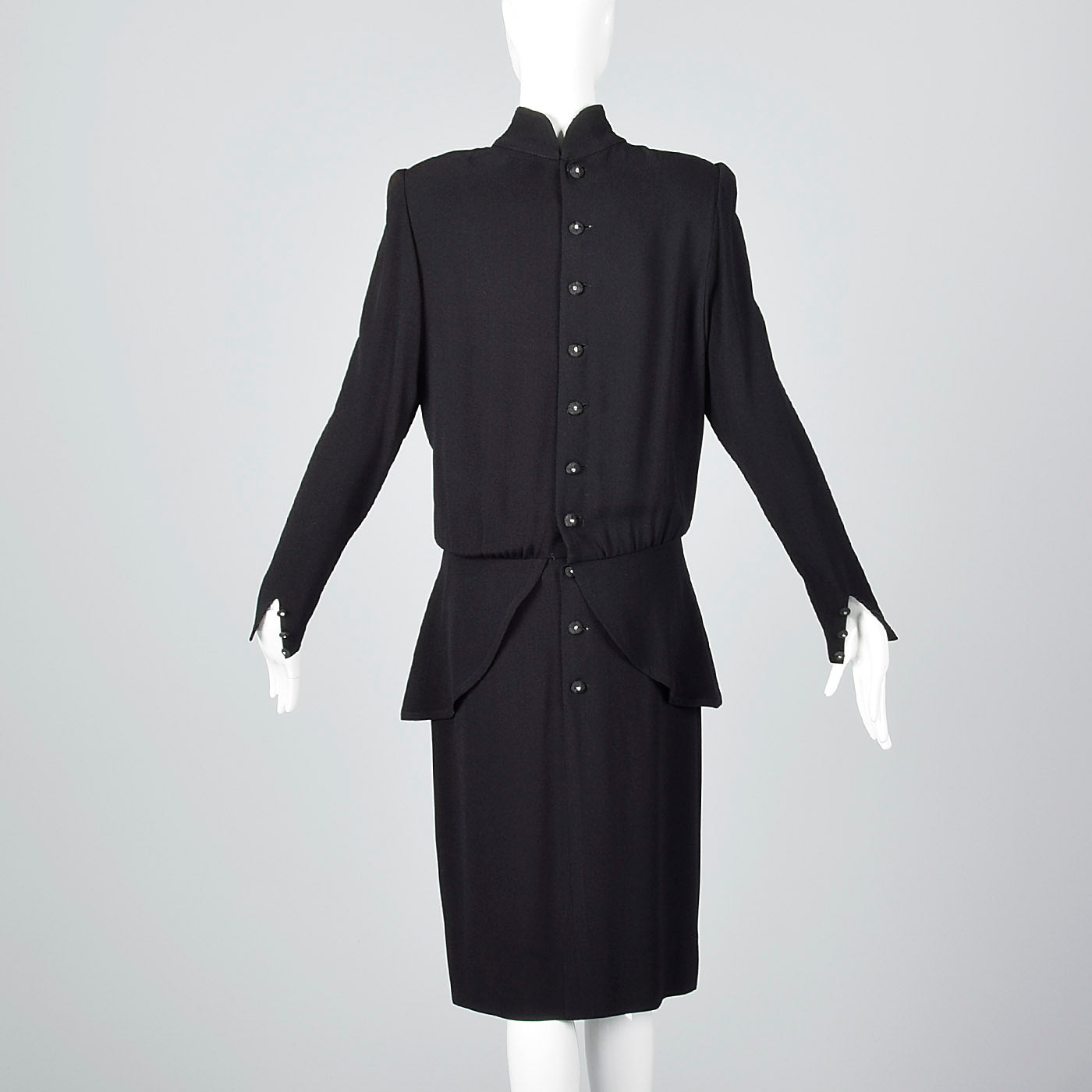 1980s Sonia Rykiel Black Dress