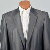 Large 1970s Gray Western Suit