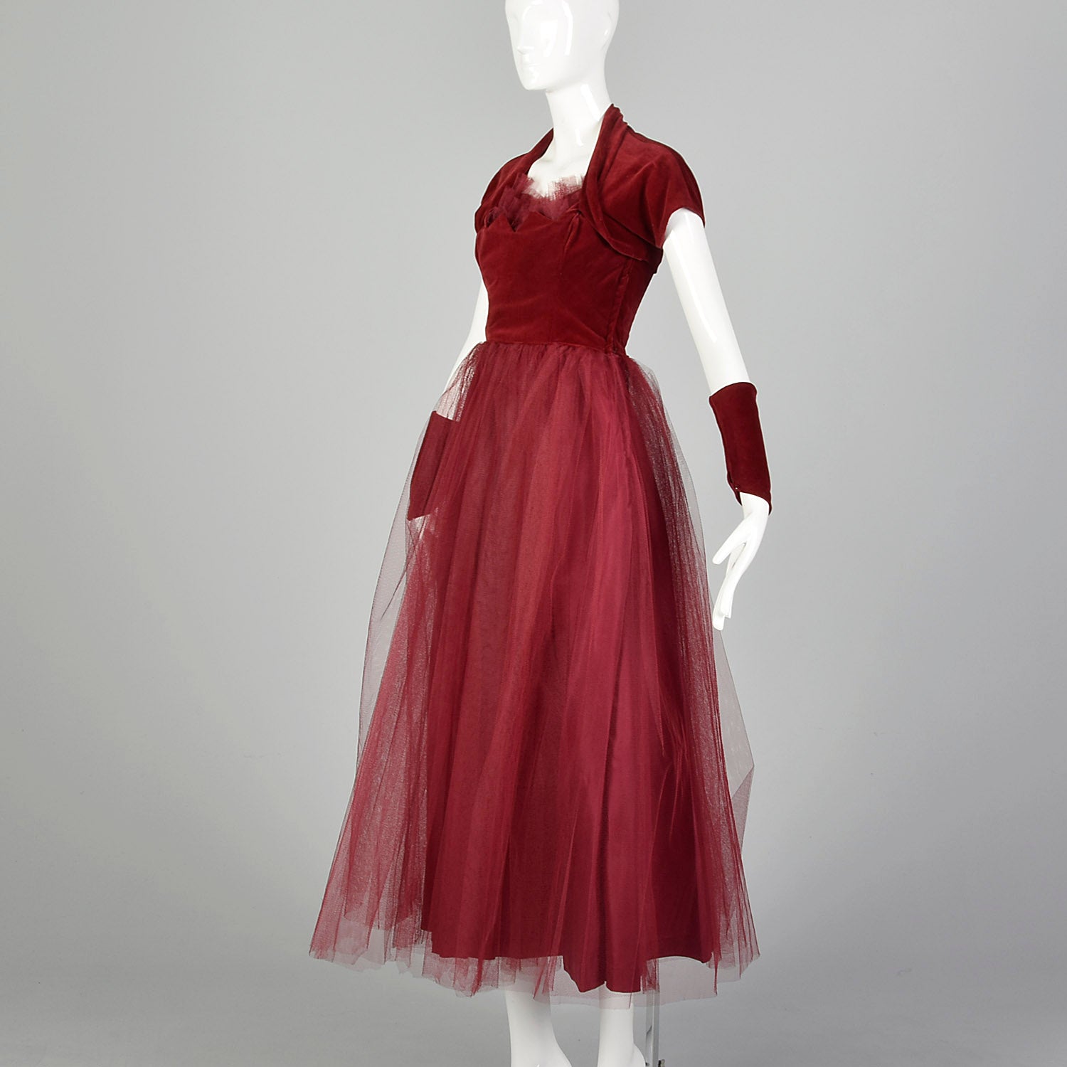 XXS 1940s Prom Dress