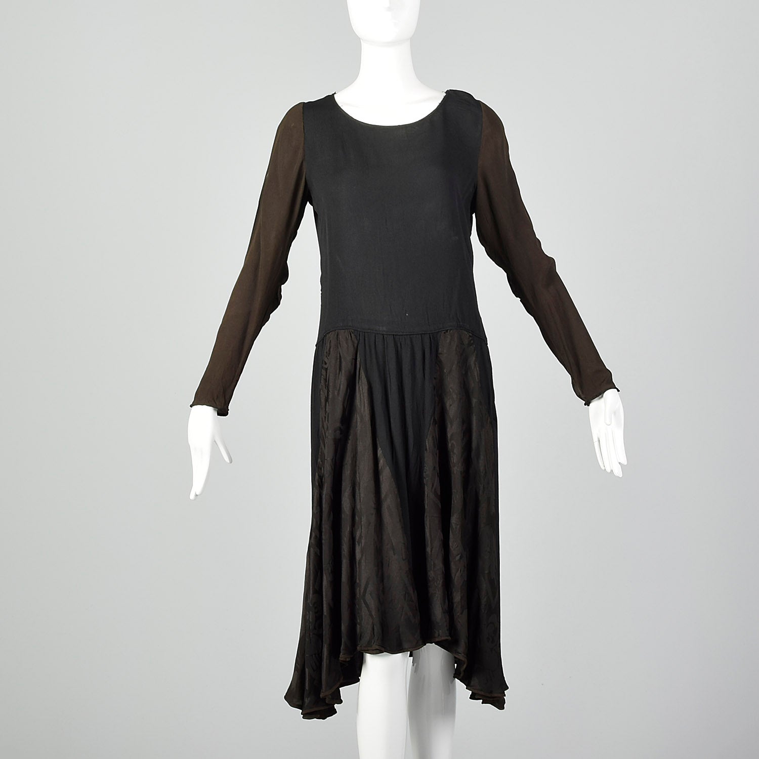 1920s XS Deco Day Dress