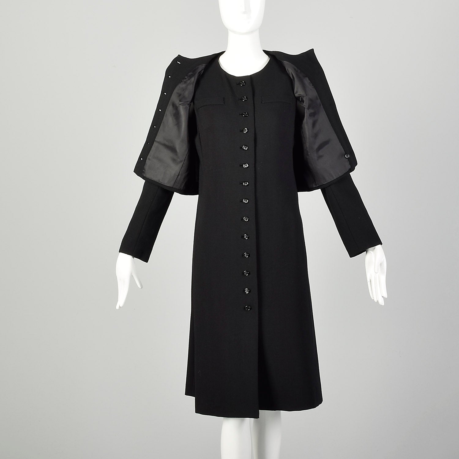 Medium 1960s Set Classic Timeless Little Black Dress Separates