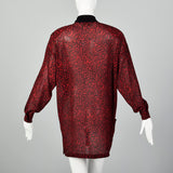 Medium Gianni Versace 1980s Silk Tunic Dress