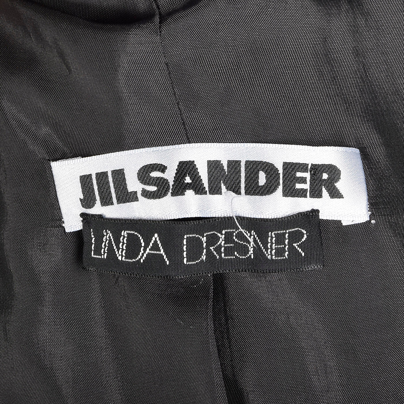 2000s Classic Jil Sander Black Skirt Suit