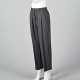 1990s Giorgio Armani Soft Wool Blend Pants