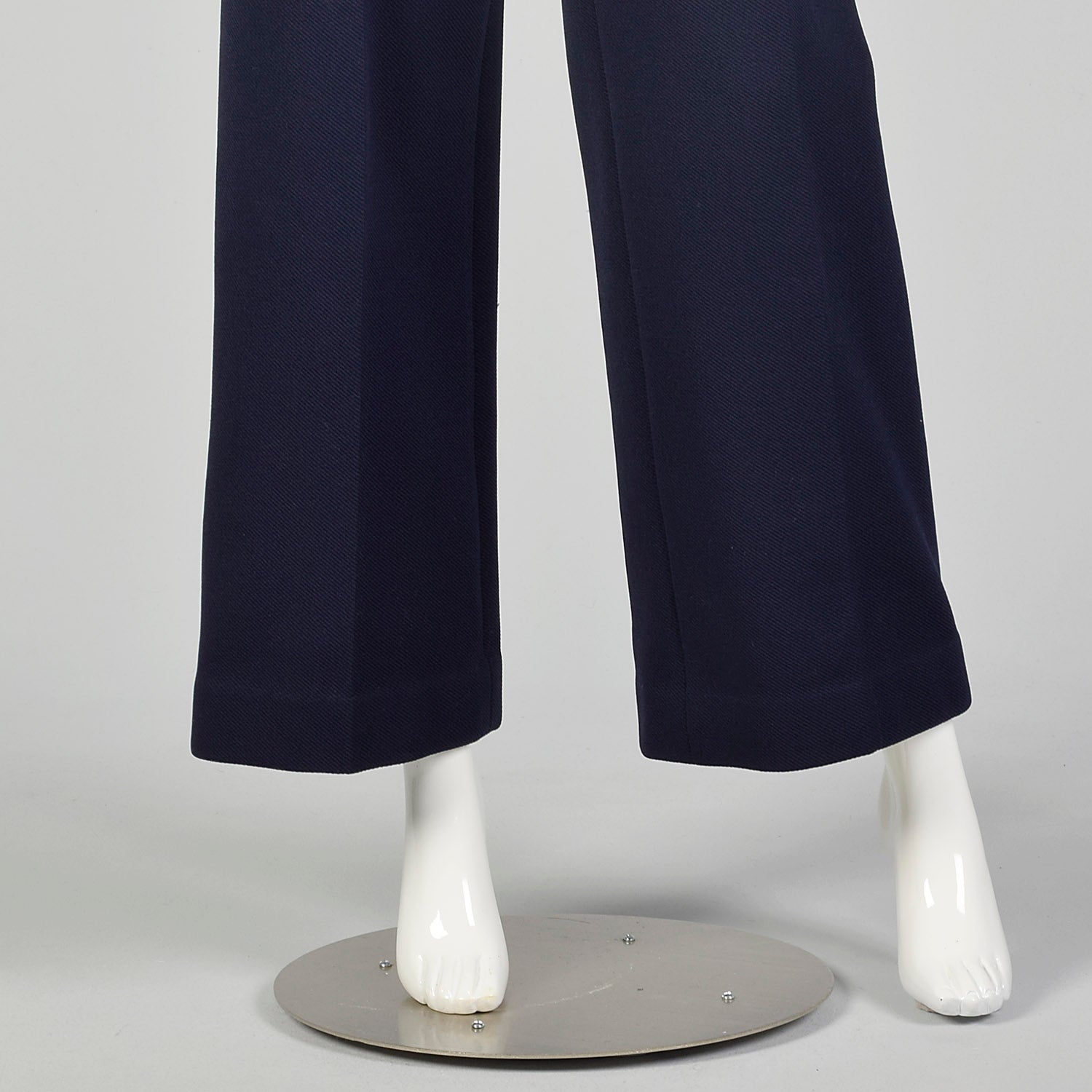 Small 1970s Navy Blue Jumpsuit