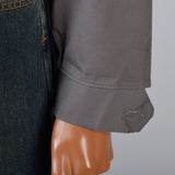 Deadstock 1950s Men's Big Yank Sanforized Blue Work Wear Zip Jacket