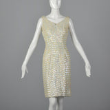 1950s Fredericks of Hollywood Iridescent Sequin Dress