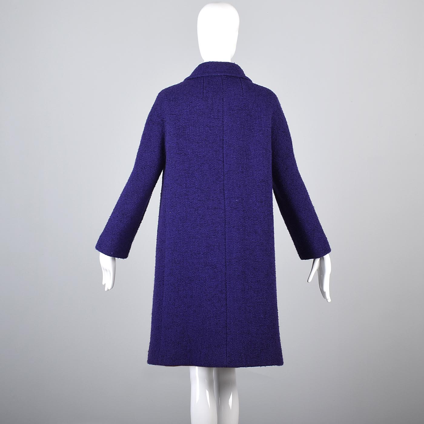 1960s Purple Tweed Coat
