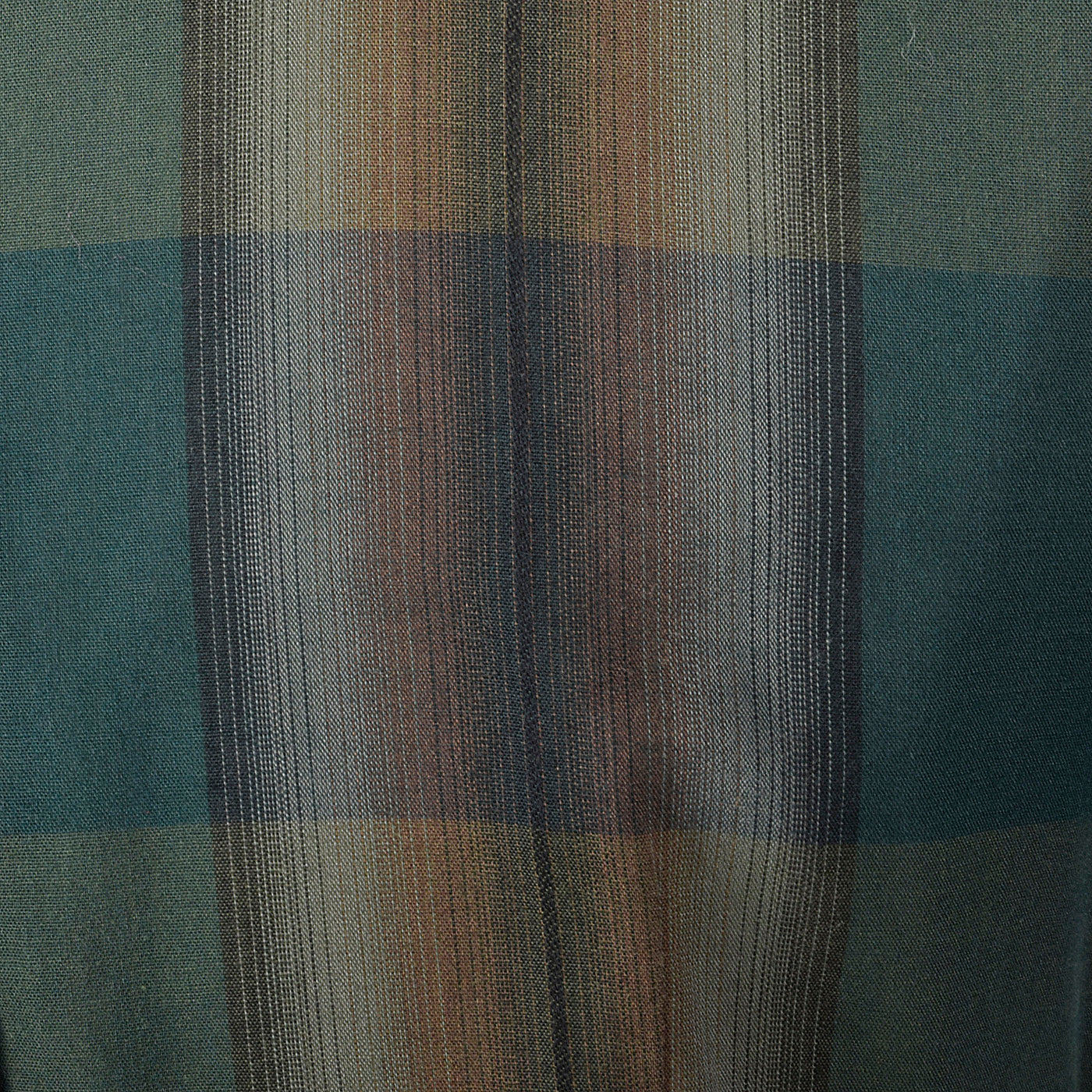 1950s Summer Dress in Green Plaid