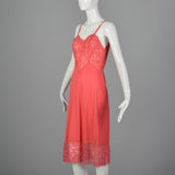 1960s Vanity Fair Bright Pink Slip
