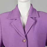 1990s St John Knit Lavender Purple Jacket