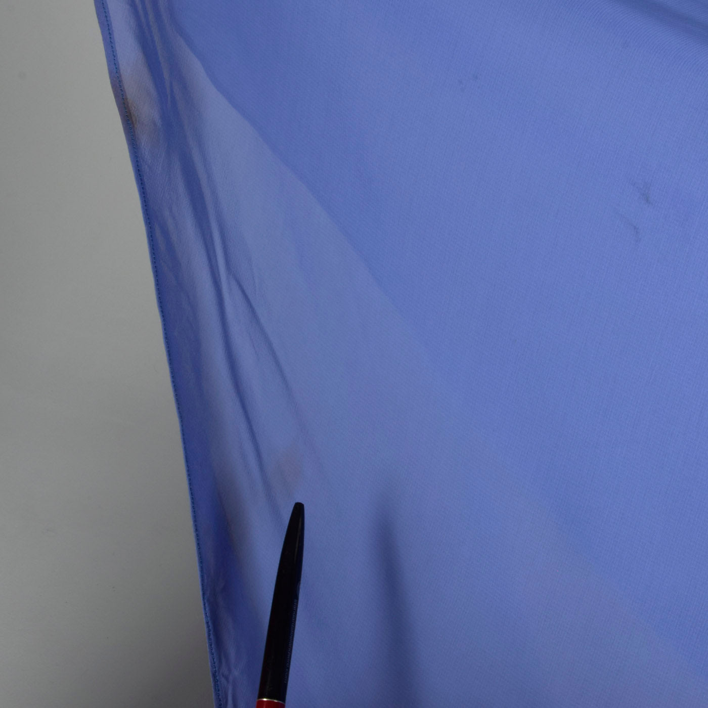 1950s Periwinkle Blue Chiffon Party Dress
