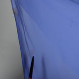 1950s Periwinkle Blue Chiffon Party Dress