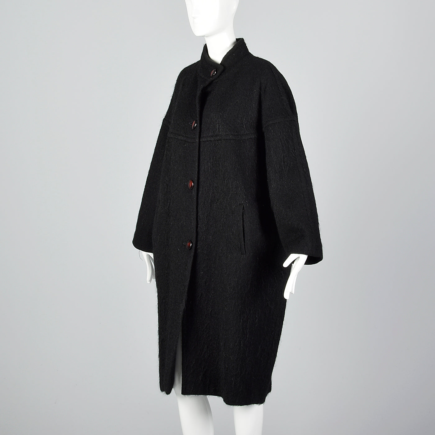 XL Guy Laroche Boutique 1980s Mohair Coat