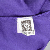 1970s Anne Klein Purple Tube Top