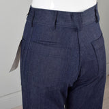 30x33.5 Slim Deadstock Seafarer Bellbottom Jeans High Waist Indigo Denim