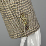 Medium Valentino Miss V 1990s Tweed Jacket