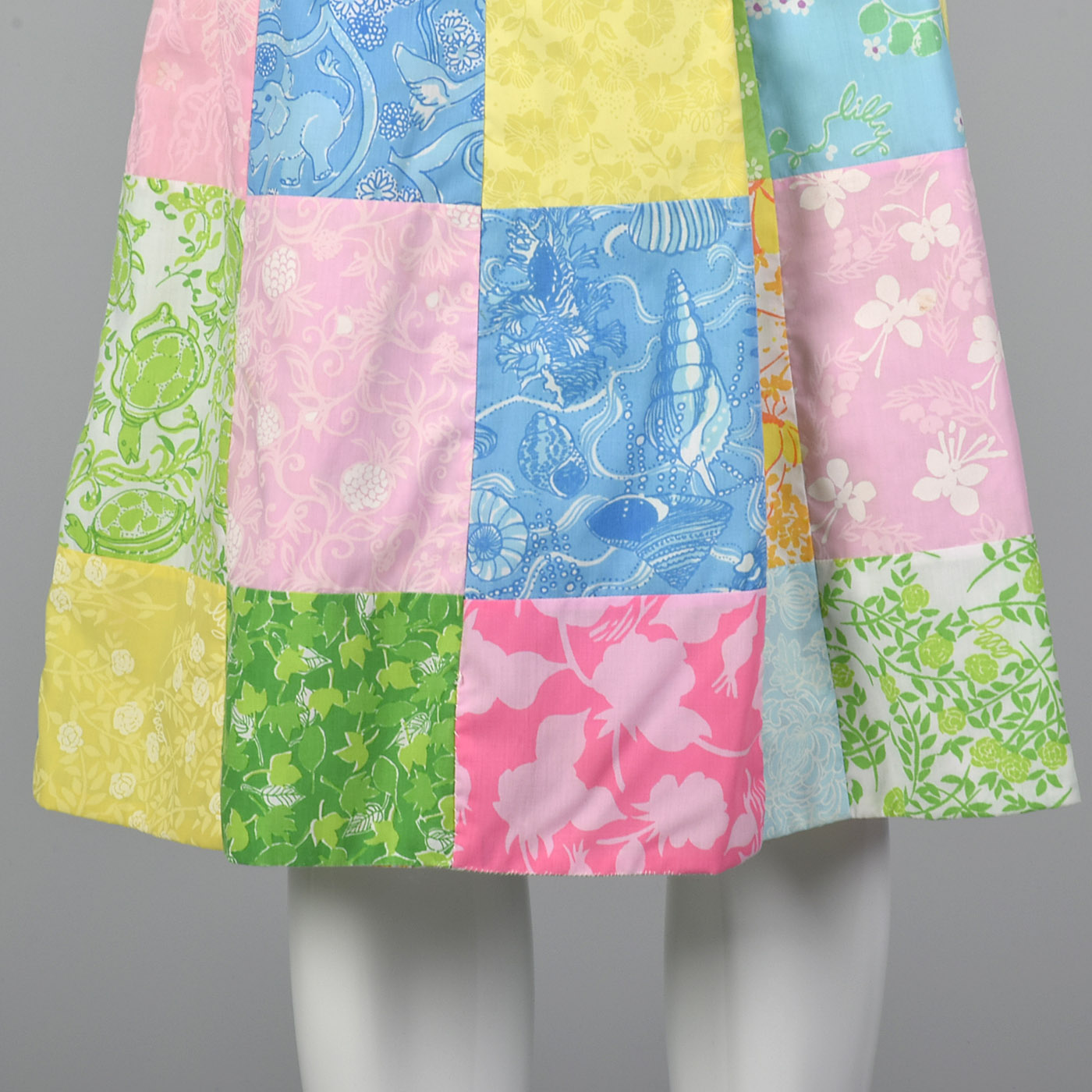 1970s Lilly Pulitzer Reversible Wrap Skirt